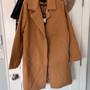 Fashion Nova Camel Trench Coat